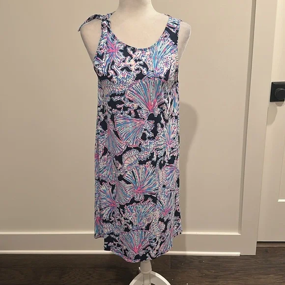 Lilly Pulitzer Luella Dress Sz M - Picture 3 of 11